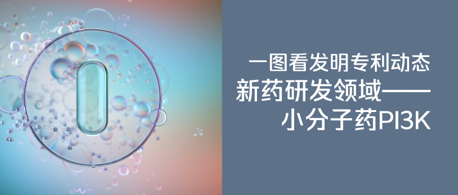 一图看发明专利动态｜新药研发领域——小分子药PI3K